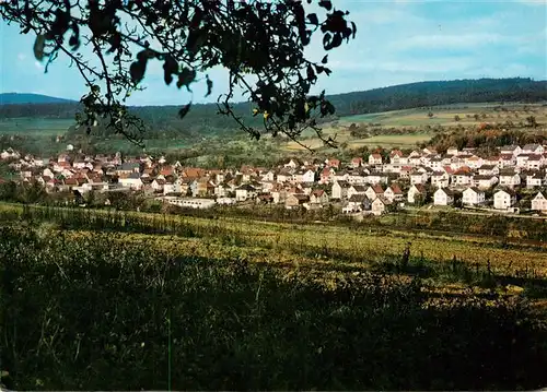 AK / Ansichtskarte 73936606 Niederjosbach Panorama mit Gasthaus zum Gruenen Tal