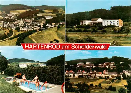AK / Ansichtskarte 73936631 Hartenrod_Bad_Endbach_Marburg-Biedenkopf Panorama Hotel Wassertreten