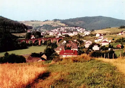 AK / Ansichtskarte  Bad_Endbach Panorama Kneipp-Heilbad Viadukt