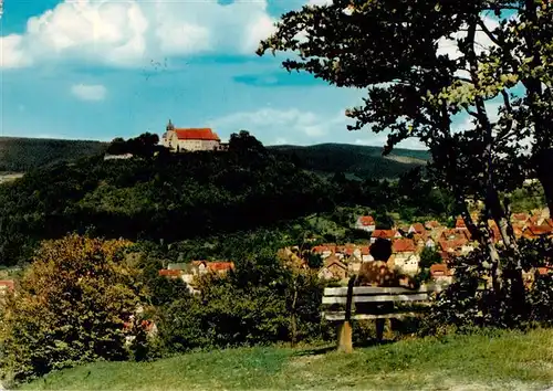 AK / Ansichtskarte  Spangenberg_Hessen Panorama mit Schloss