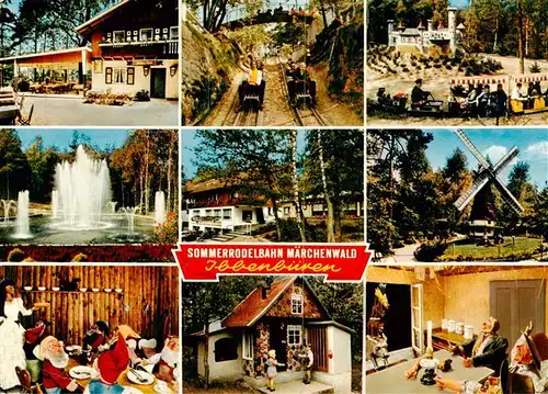 AK / Ansichtskarte 73936721 Ibbenbueren Sommerrodelbahn Maerchenwald Zwergengrotte Spielplatz Restaurant Kindereisenbahn Schneewittchen