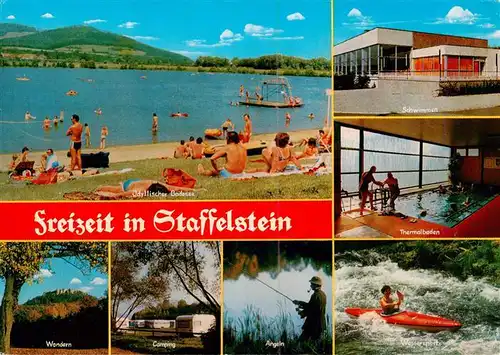 AK / Ansichtskarte  Staffelstein_Bad Badesee Schwimmen Thermalbad Wandern Camping Angeln Wassersport