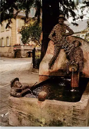 AK / Ansichtskarte  Zell_Harmersbach Narrenbrunnen