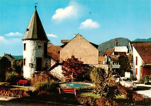 AK / Ansichtskarte  Zell_Harmersbach Am Hirschtuermle