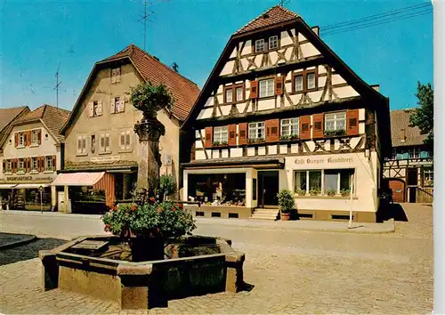 AK / Ansichtskarte  Zell_Harmersbach Konditorei Kaffee Burger