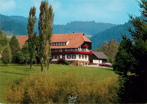 AK / Ansichtskarte  Unterharmersbach Pension Kaspermichelhof