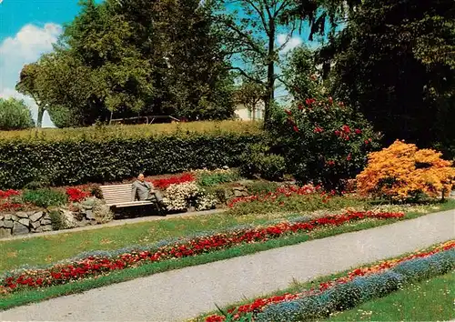 AK / Ansichtskarte  Zell_Harmersbach Im Kurpark