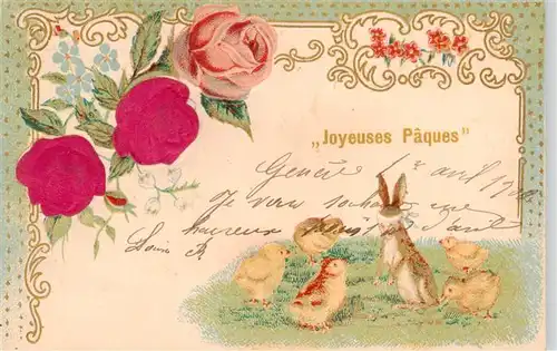 AK / Ansichtskarte  Ostern_Easter_Paques_Pasqua Joyeuses Paques 