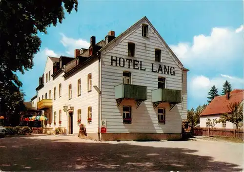 AK / Ansichtskarte  Alexandersbad_Bad Hotel Lang