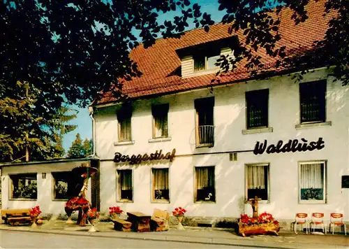 AK / Ansichtskarte  Luisenburg_Wunsiedel_Fichtelgebirge Berggasthof Waldlust