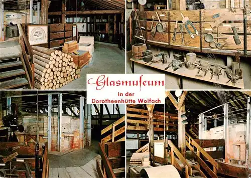 AK / Ansichtskarte 73936961 Wolfach_Schwarzwald Glasmuseum in der Dorotheenhuette Details