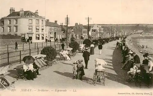 AK / Ansichtskarte  Saint_Helier_Jersey Esplanade