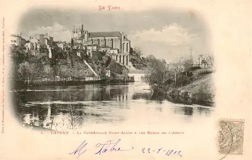 AK / Ansichtskarte  Lavaur_81_Tarn Cathédrale Saint Alain aux bords de l Agout