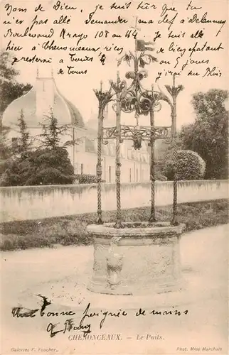 AK / Ansichtskarte  Chenonceaux_37_Indre_et_Loire Le Puits