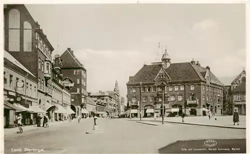 AK / Ansichtskarte 73937041 Lund_Denmark Stortorget