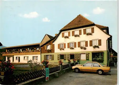 AK / Ansichtskarte  Unterharmersbach Gasthof Pension Zum Ochsen