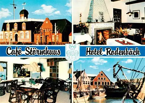AK / Ansichtskarte 73937121 Neuharlingersiel Cafe Stoermhuus Hotel Rodenbaeck