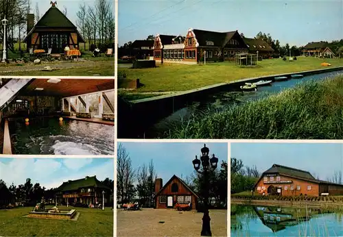 AK / Ansichtskarte 73937123 Neuharlingersiel Wasserschloss an der Nordsee Teilansichten