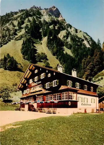 AK / Ansichtskarte  Hintersteinertal Giebelhaus mit Giebel