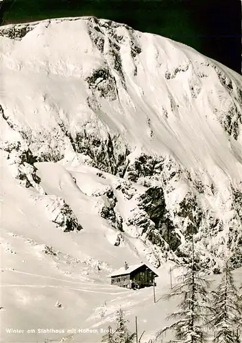 AK / Ansichtskarte  Stahlhaus_1731m_Torrenerjoch_AT mit Hohem Brett