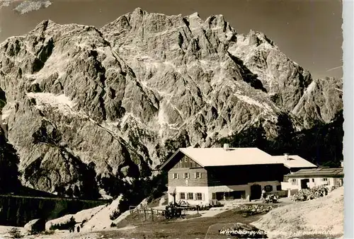 AK / Ansichtskarte  Wimbachgriesshuette_1327m_Hochkalter Panorama