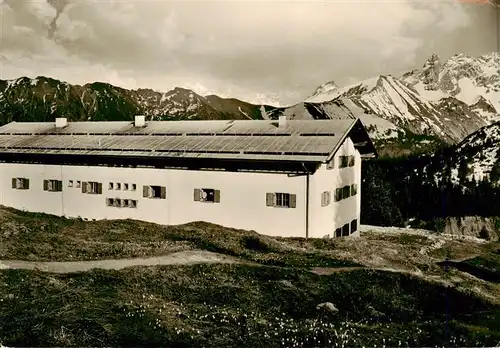 AK / Ansichtskarte  Kanzelwandhaus_1519m_Oberstdorf Naturfreundehaus