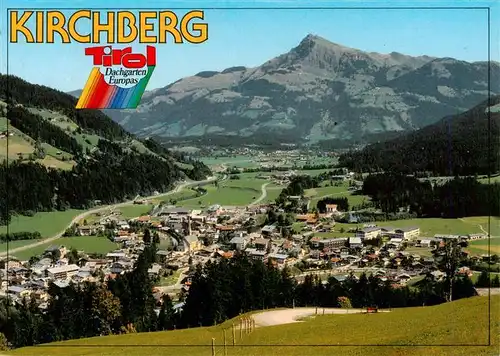 AK / Ansichtskarte 73937228 Kirchberg_Tirol_AT Panorama mit Kitzbueheler Horn