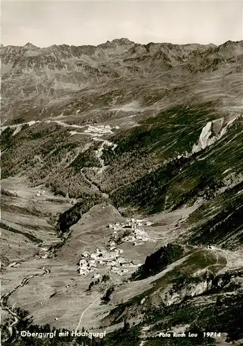 AK / Ansichtskarte 73937233 Obergurgl_Soelden_oetztal_Tirol Fliegeraufnahme mit Hochgurgl