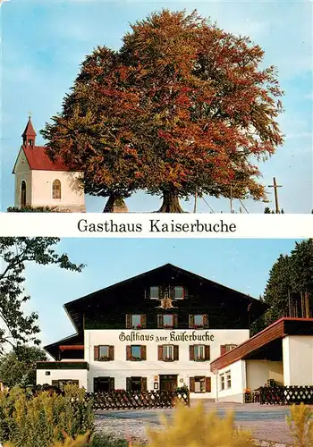 AK / Ansichtskarte  Obertrum_See_AT Gasthaus Kaiserbuche Kapelle