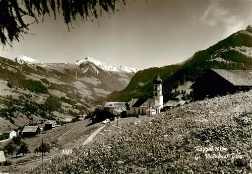 AK / Ansichtskarte  Raggal_Vorarlberg_AT Kirche im Gr Walsertal