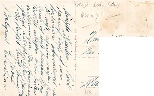 AK / Ansichtskarte  Brod-na-Savi_Slavonski-Brod_Croatia Jelacicev trg