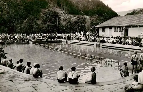 AK / Ansichtskarte  Todtmoos Schwimmbad