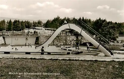 AK / Ansichtskarte  Malsch_Karlsruhe Schwimmbad