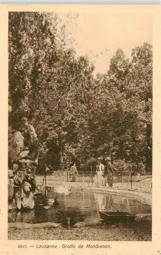 AK / Ansichtskarte  Lausanne_VD Grotte de Montbenon