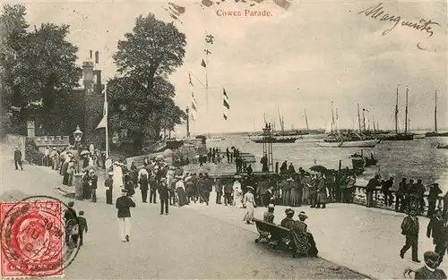 AK / Ansichtskarte 73937349 Cowes_Isle_of_Wight_UK Parade