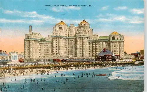 AK / Ansichtskarte  Atlantic_City_New_Jersey_USA Hotel Traymore