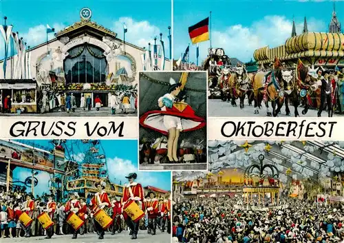 AK / Ansichtskarte  Gruss_aus Oktoberfest 