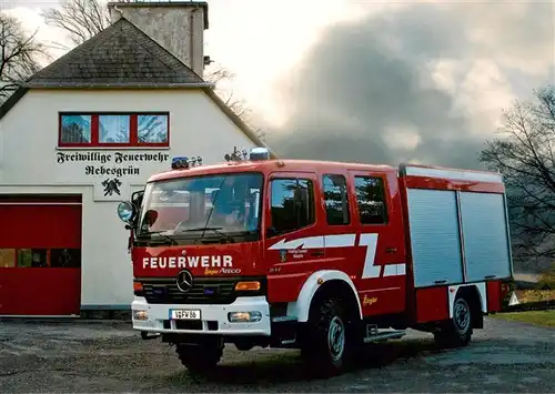 AK / Ansichtskarte 73937362 Feuerwehr_Fire-Brigade_Pompiers_Bomberos Mercedes Benz Atego 917