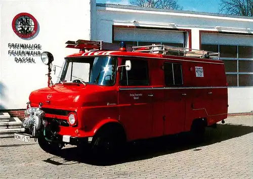 AK / Ansichtskarte 73937365 Feuerwehr_Fire-Brigade_Pompiers_Bomberos Opel Blitz 2.1