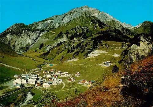 AK / Ansichtskarte  Stuben__Vorarlberg_Tirol_AT Fliegeraufnahme mit Flexenstrasse