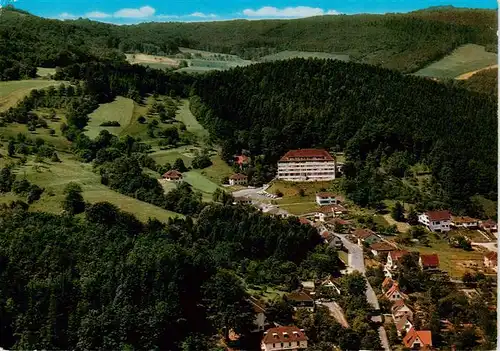 AK / Ansichtskarte  Bad_Sooden-Allendorf Fliegeraufnahme mit Sonnenberg Sanatorium