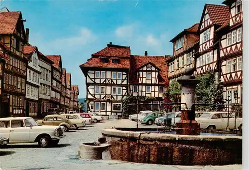 AK / Ansichtskarte  Bad_Sooden-Allendorf Marktplatz Brunnen