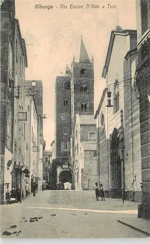 AK / Ansichtskarte Albenga_Isla_de_IT Via Enrico DAste e Toni 