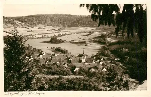 AK / Ansichtskarte Baechlingen_Langenburg Panorama 