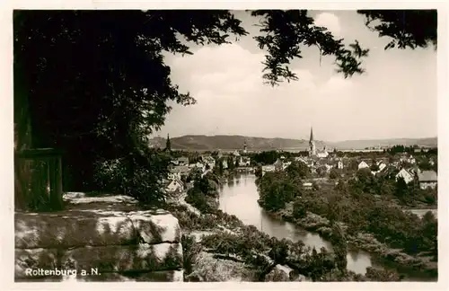 AK / Ansichtskarte Rottenburg_Neckar Panorama Rottenburg Neckar