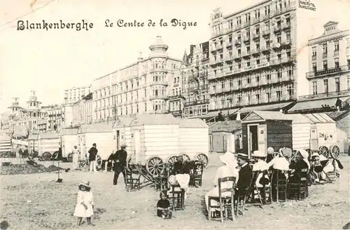 AK / Ansichtskarte Blankenberghe_Blankenberge_Belgie Le Centre de la Digue 