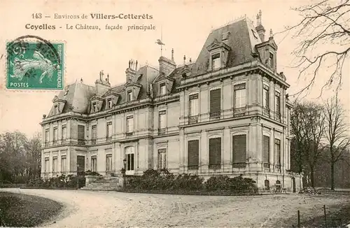 AK / Ansichtskarte  Coyolles Château facade principale Schloss