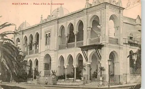 AK / Ansichtskarte Mustapha Algiers_Sayyid?_Im?ammad_Algerie Palais d Ete du Gouverneur 