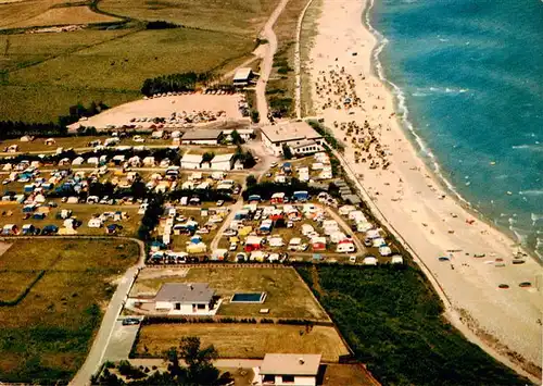 AK / Ansichtskarte Schoenhagen_Brodersby_Ostseebad Campingplatz Strand 