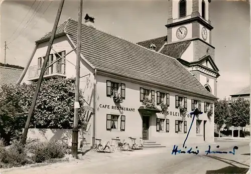 AK / Ansichtskarte  Kruth_68_Haut-Rhin Café Restaurant Au Soleil d Or